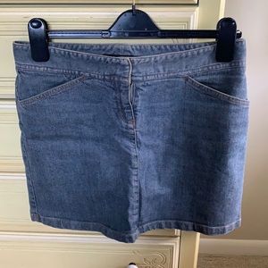 Vintage denim skirt